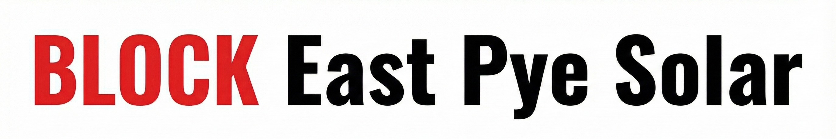 Block East Pye Solar